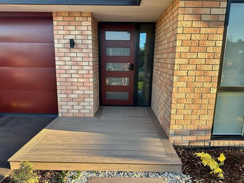 Deck installation by Impact Outdoors