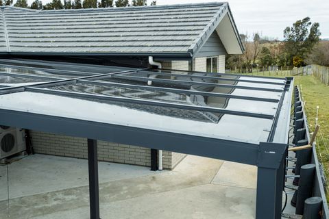 Elite Canopies installation by Impact Outdoors