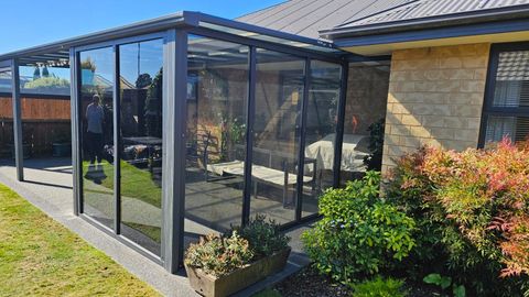 Fixed Panels installation by Impact Outdoors