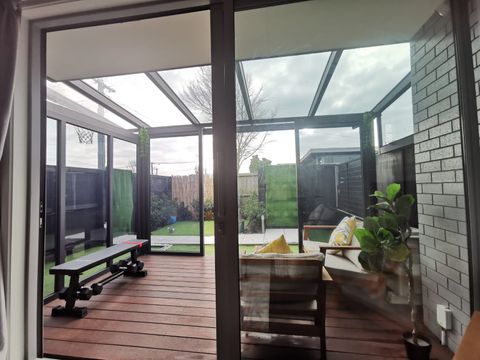 Fixed Panels installation by Impact Outdoors